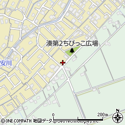 岡山県岡山市中区湊269-7周辺の地図
