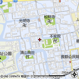 岡山県岡山市北区庭瀬729周辺の地図