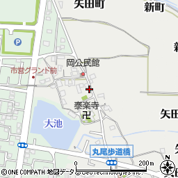 奈良県大和郡山市矢田町5485-4周辺の地図