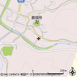 三重県名張市上小波田917-1周辺の地図