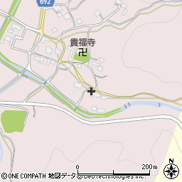 三重県名張市上小波田916周辺の地図