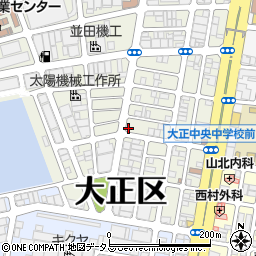 大阪東洋珈琲株式会社周辺の地図
