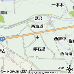 愛知県田原市六連町赤石里周辺の地図