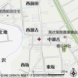 愛知県田原市馬伏町西瀬古309周辺の地図