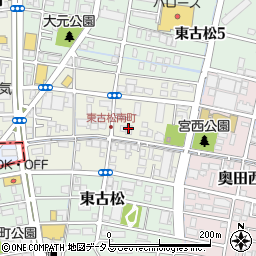 グループホームやすらぎ東古松周辺の地図
