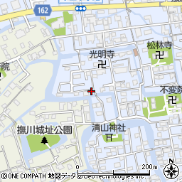 岡山県岡山市北区庭瀬800周辺の地図