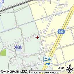 岡山県倉敷市二子1524周辺の地図