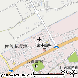 岡山県倉敷市真備町川辺48周辺の地図