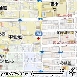 お好み焼陀佛中仙道店周辺の地図