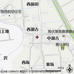 愛知県田原市馬伏町西瀬古311周辺の地図