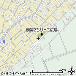 岡山県岡山市中区湊269-1周辺の地図