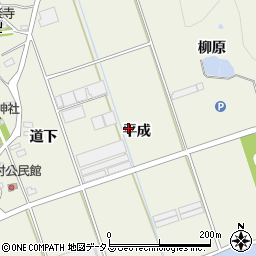 愛知県田原市芦町（平成）周辺の地図