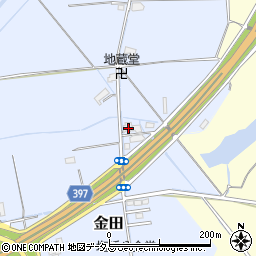 岡山県岡山市東区金田420周辺の地図
