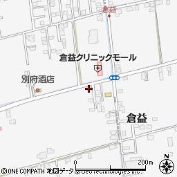 岡山県岡山市中区倉益180-11周辺の地図