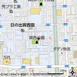 寿福の郷 巽西周辺の地図