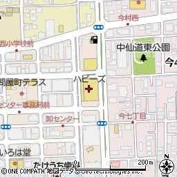 中国銀行ハピーズ卸センター店 ＡＴＭ周辺の地図