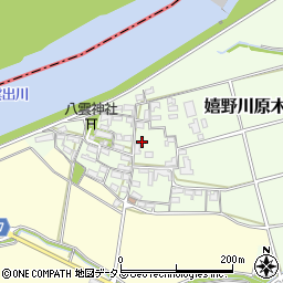 三重県松阪市嬉野川原木造町周辺の地図
