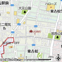 岡山県岡山市北区東古松南町5周辺の地図
