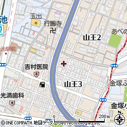 奈良周辺の地図