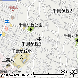 兵庫県神戸市垂水区千鳥が丘3丁目周辺の地図