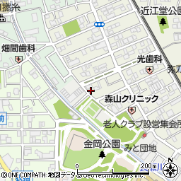 パークサイド福岡周辺の地図