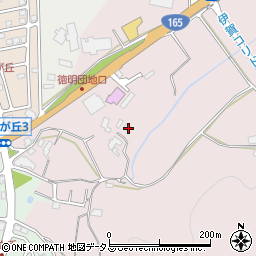 三重県名張市上小波田1847周辺の地図