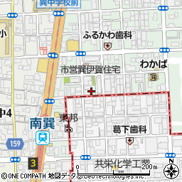 コーポスガハラ周辺の地図