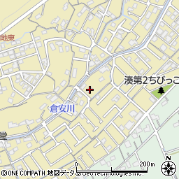 岡山県岡山市中区湊224周辺の地図