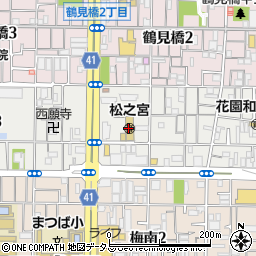 大阪市立松之宮保育所周辺の地図