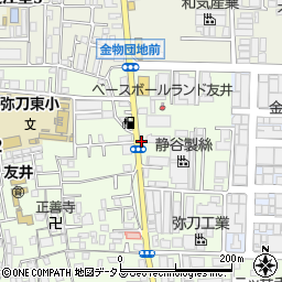 福原動物病院周辺の地図