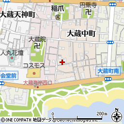 兵庫県明石市大蔵中町14-12周辺の地図