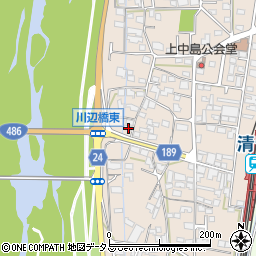 岡山県総社市清音上中島312-2周辺の地図