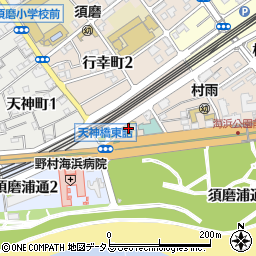 サントピア須磨周辺の地図