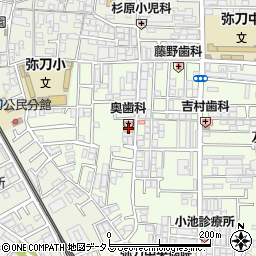 エディオン弥刀店富士商会周辺の地図