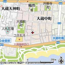兵庫県明石市大蔵中町14-17周辺の地図