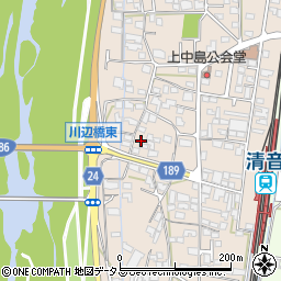 岡山県総社市清音上中島253周辺の地図