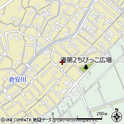 岡山県岡山市中区湊278周辺の地図