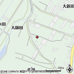 愛知県田原市大久保町黒河2周辺の地図