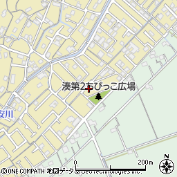 岡山県岡山市中区湊276-19周辺の地図