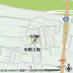 三重県松阪市小野江町100周辺の地図