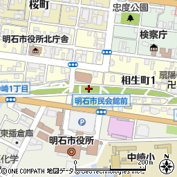 中崎遊園地周辺の地図