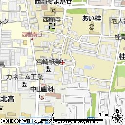 〒581-0823 大阪府八尾市桂町の地図