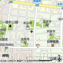 当津会館周辺の地図