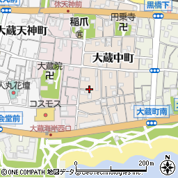 兵庫県明石市大蔵中町14-19周辺の地図