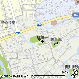 撫川保育園周辺の地図