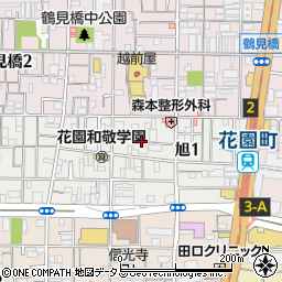 ミヨ倶楽部　花園２番館　介護付き有料老人ホーム周辺の地図