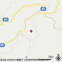 奈良県山辺郡山添村岩屋1669周辺の地図