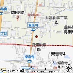 セブンイレブン東大阪横小路４丁目店周辺の地図