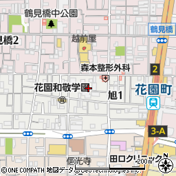 介護付き有料老人ホーム ミヨ倶楽部花園Ⅱ番館周辺の地図