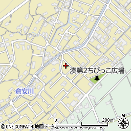 岡山県岡山市中区湊278-25周辺の地図